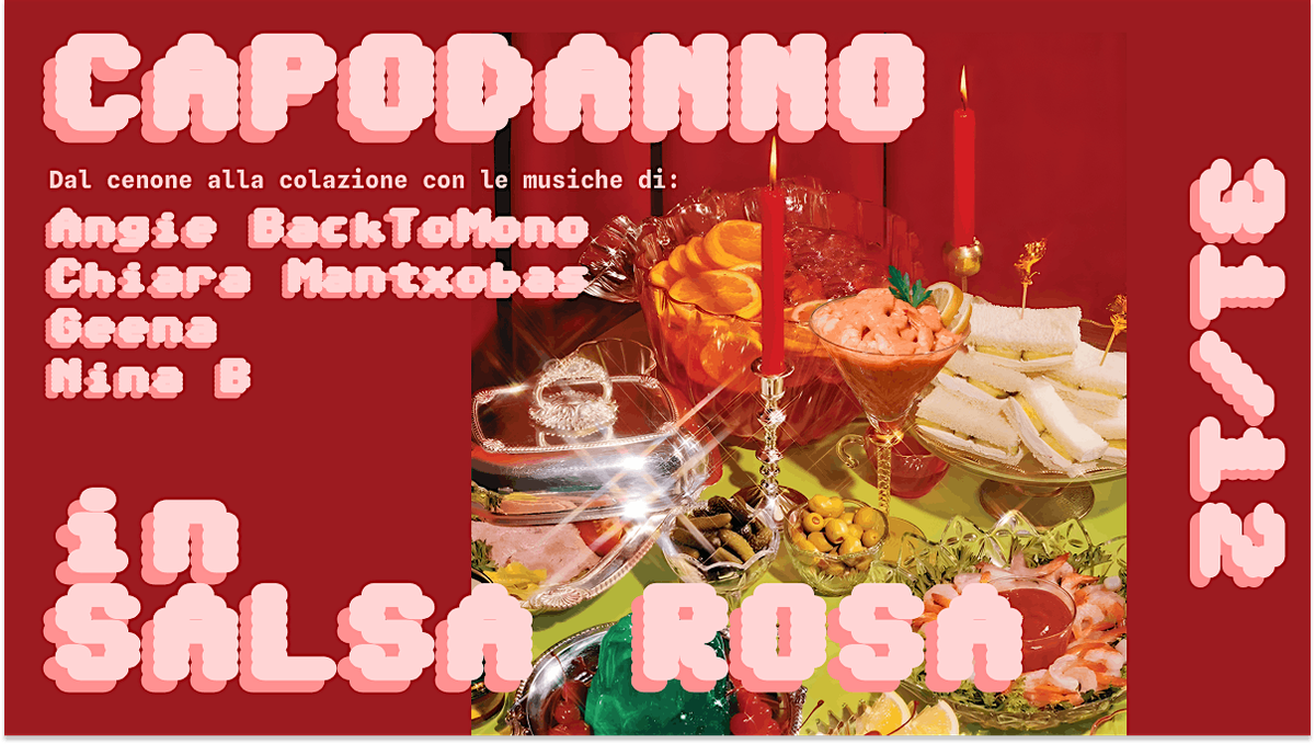 CAPODANNO in SALSA ROSA alla Bocciofila