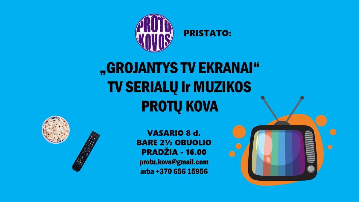 GROJANTYS TV EKRANAI