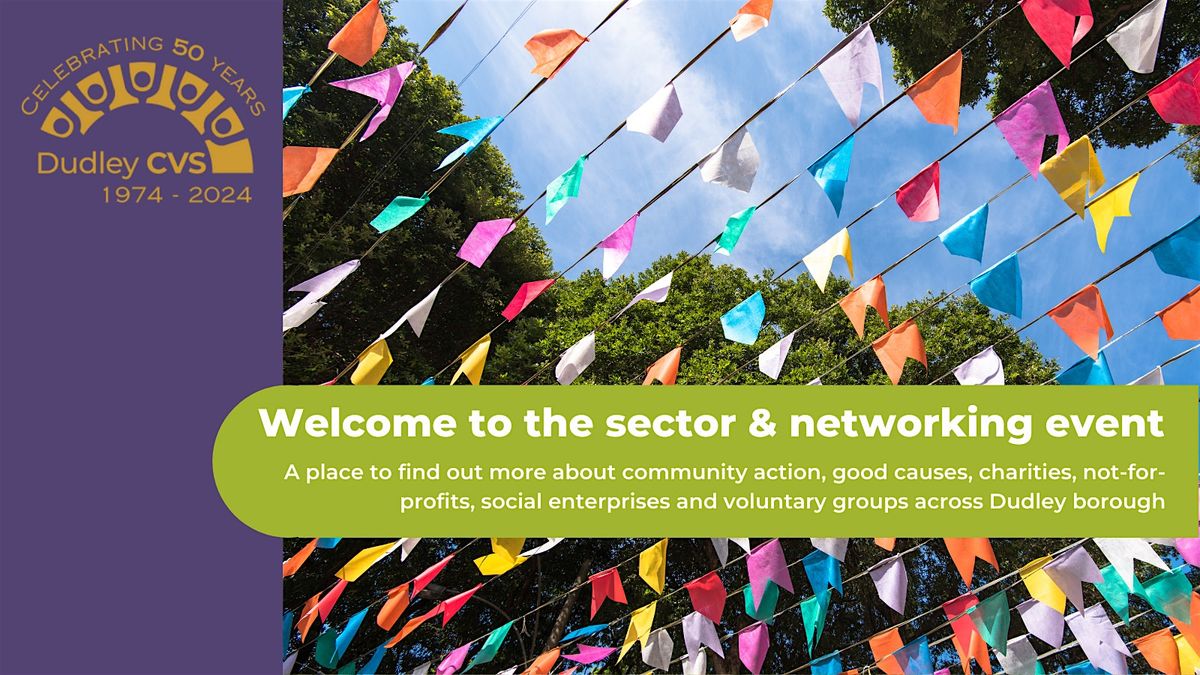 Welcome to the sector and networking event (Stourbridge)