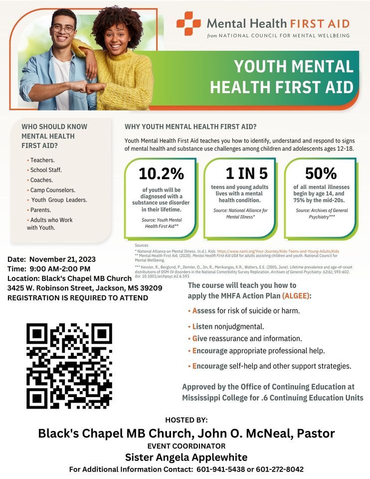 Youth Mental Health First Aid