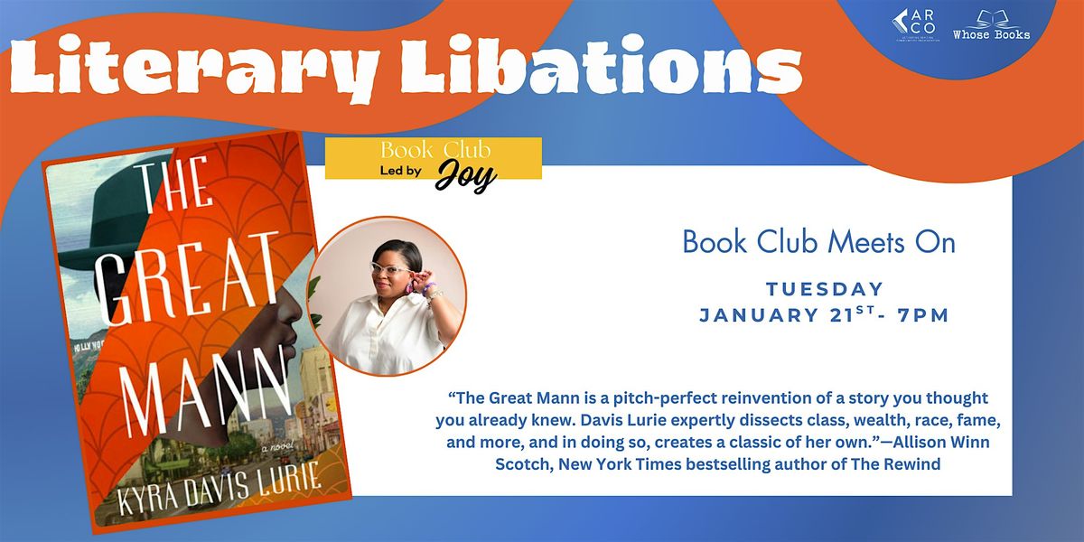 Literary Libations Book Club