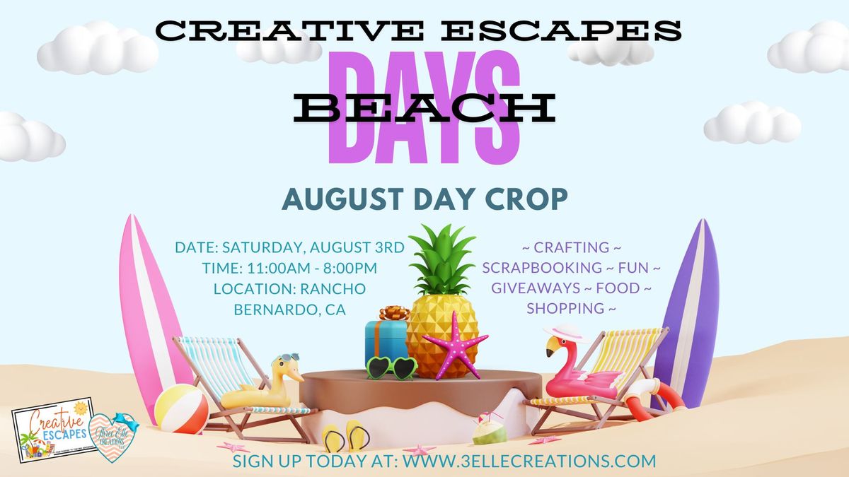 Creative Escapes "Beach Days" Day Crop