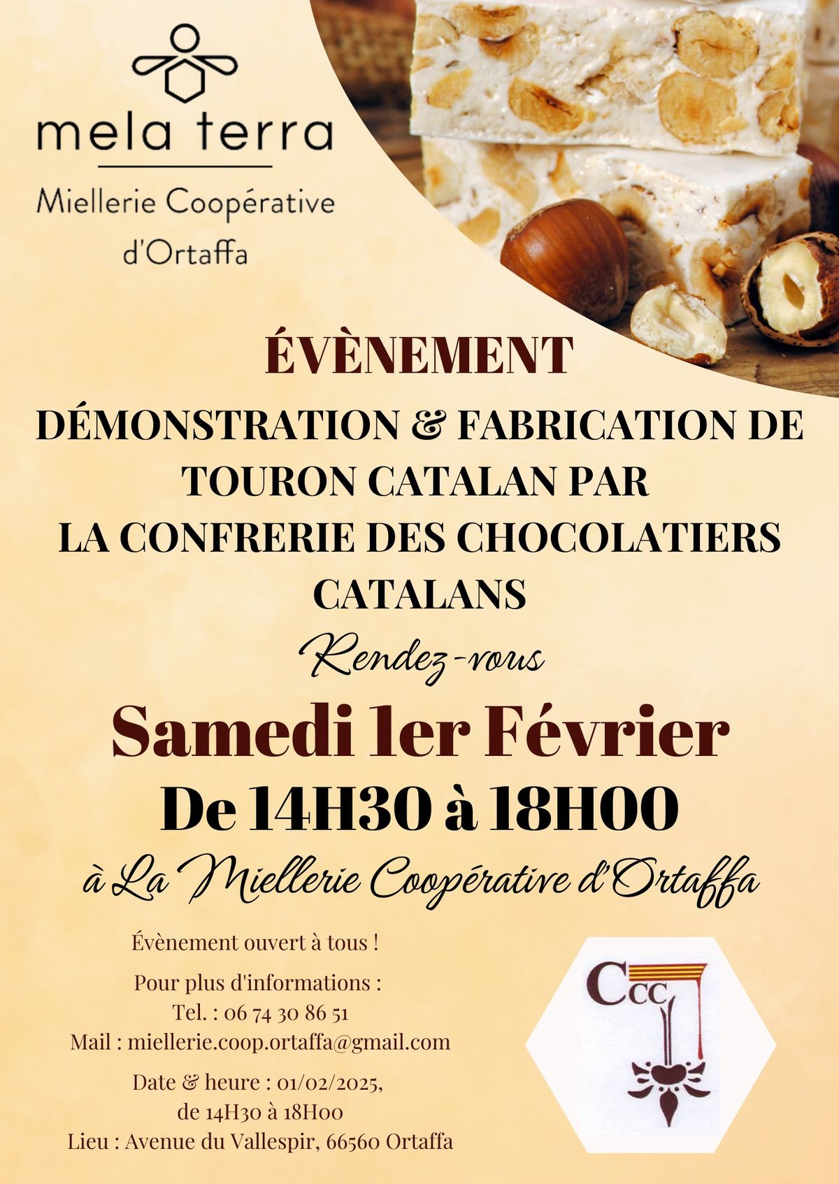 D\u00c9MONSTRATION & FABRICATION DE TOURON CATALAN