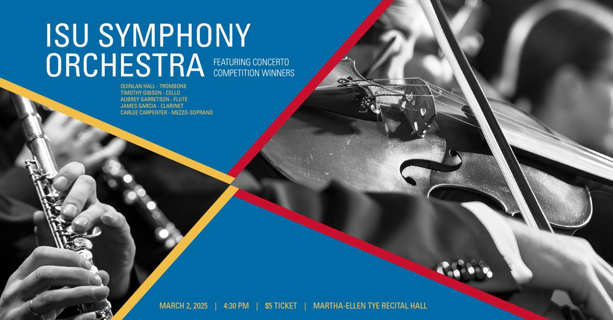 Symphony Orchestra featuring Concerto Competition Winners