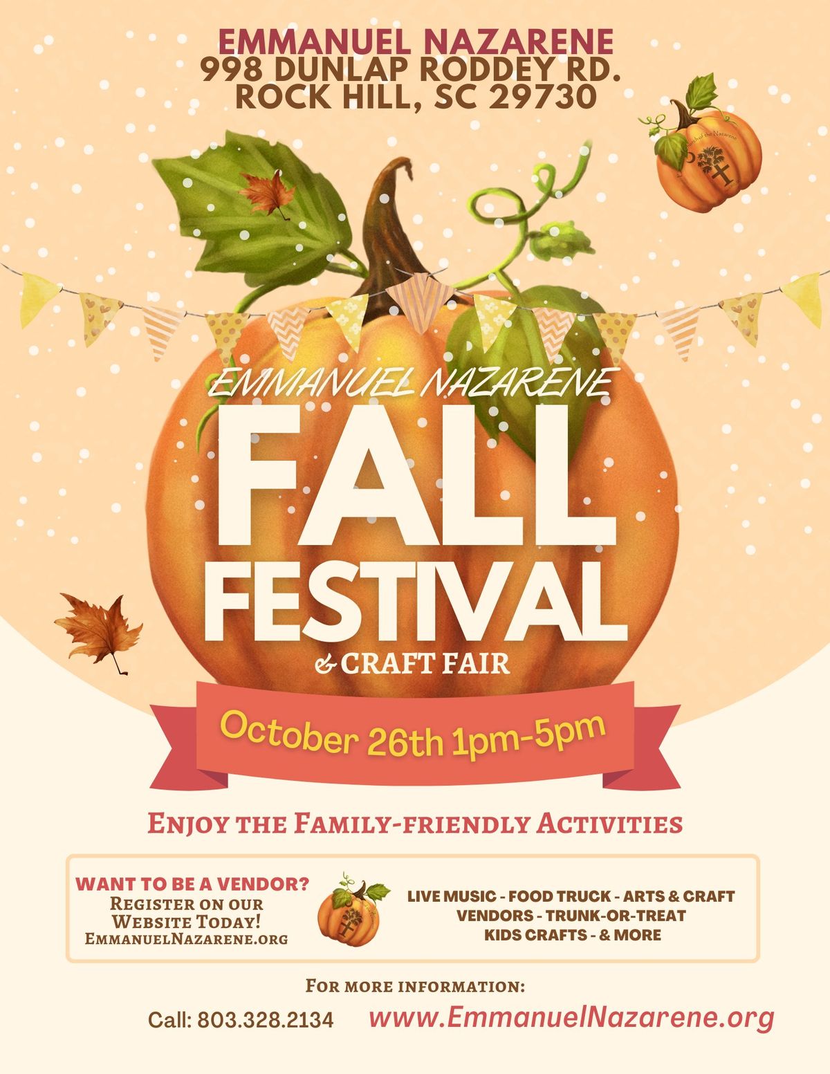 FALL FESTIVAL & CRAFT FAIR 2024