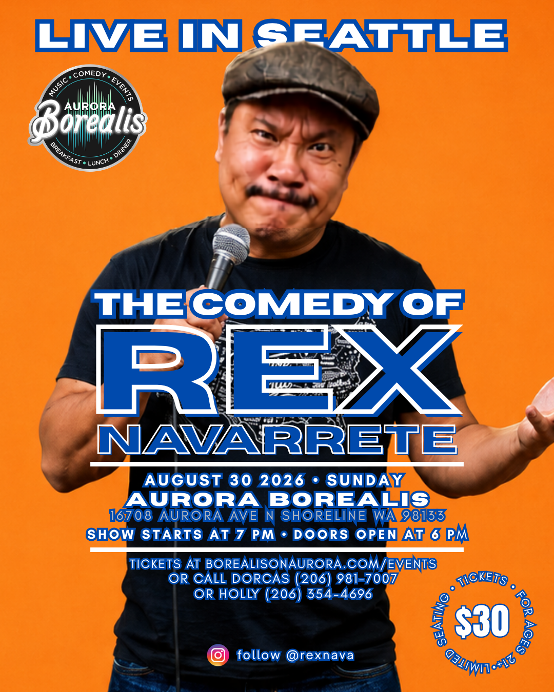 Rex Navarrete at Improv Comedy Club - Denver Tickets, Improv Comedy ...