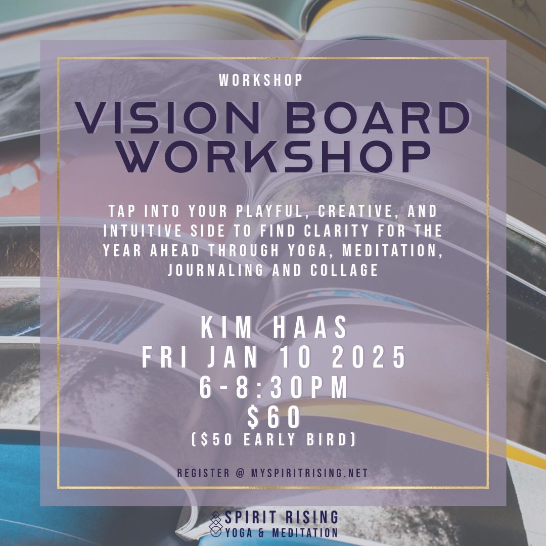 2025 Vision Board Workshop