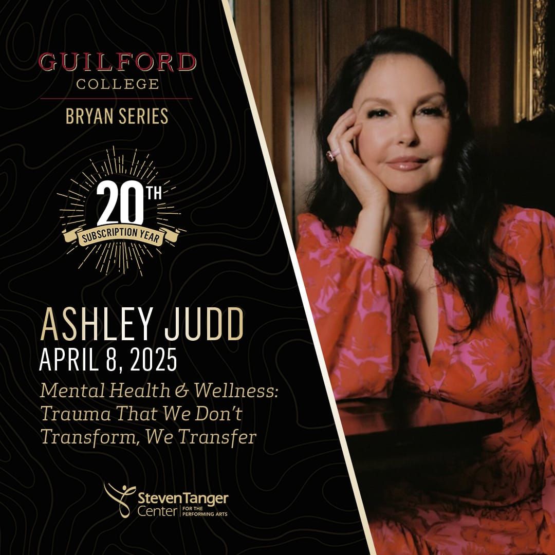 Ashley Judd at Steven Tanger Center for the Performing Arts