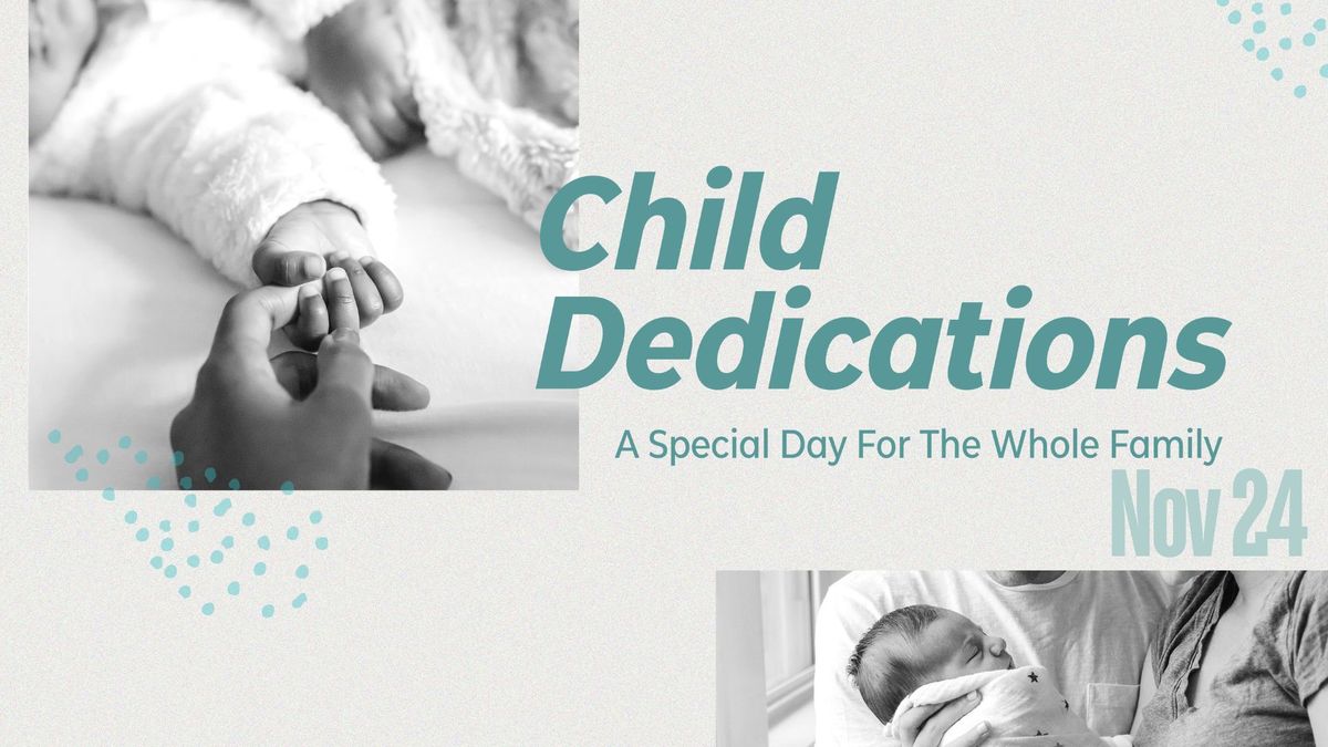 Child Dedication Service 