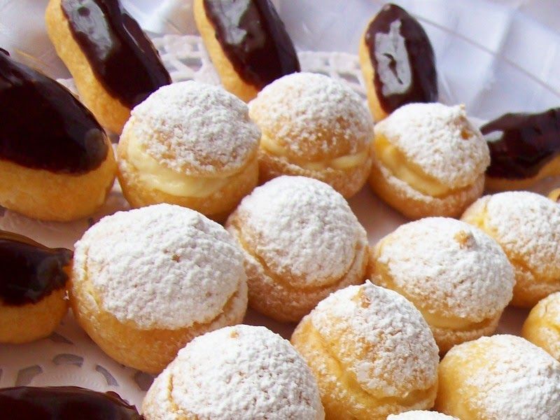 Cream Puffs and Eclairs