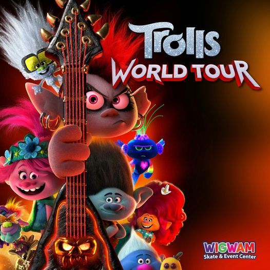 Skate With Trolls World Tour Characters, Wigwam Skate & Event Center 