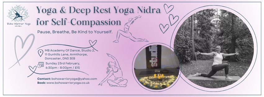 Yoga & Deep Rest Yoga Nidra for Self-Compassion