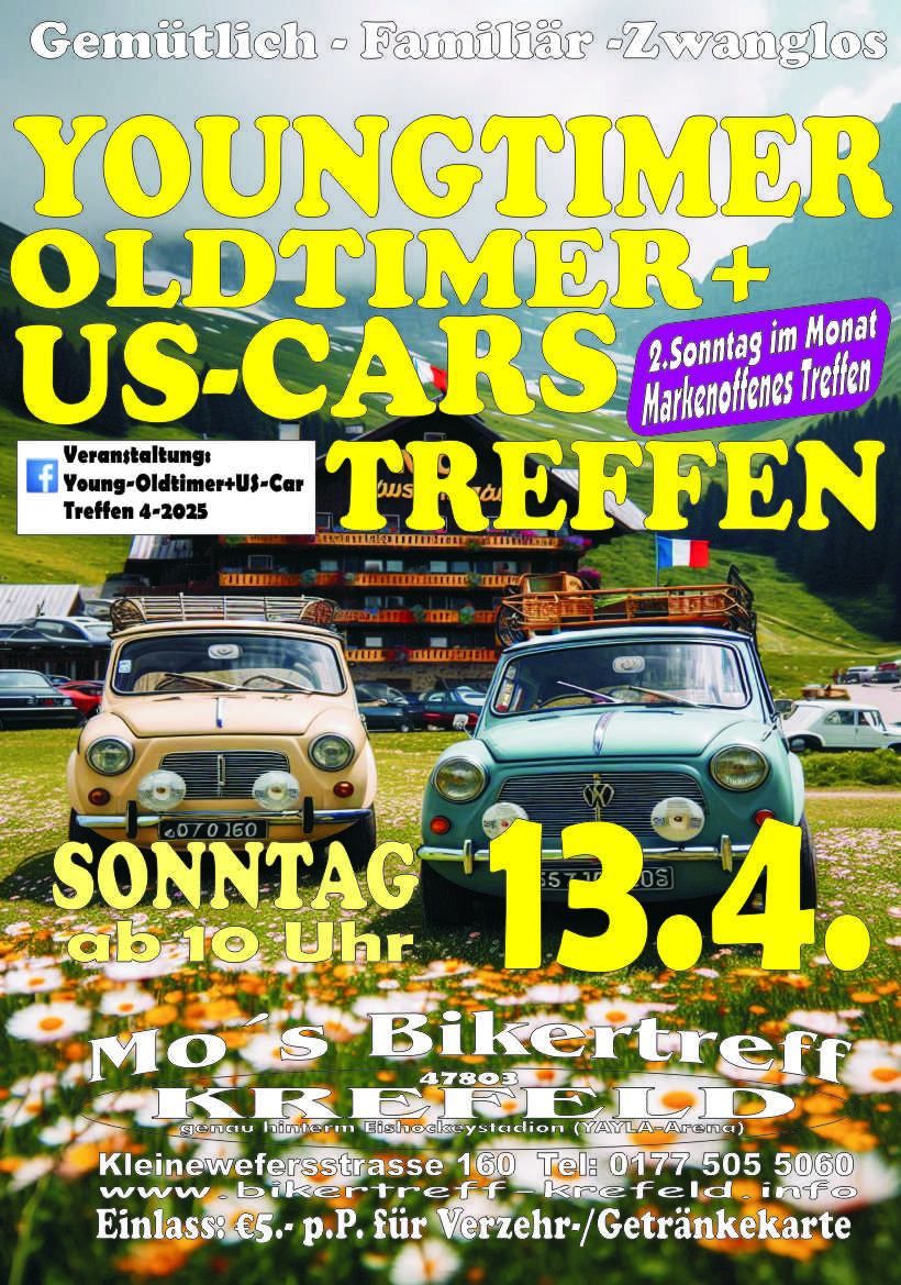 Young-Oldtimer + US-Car Treffen 4-2025