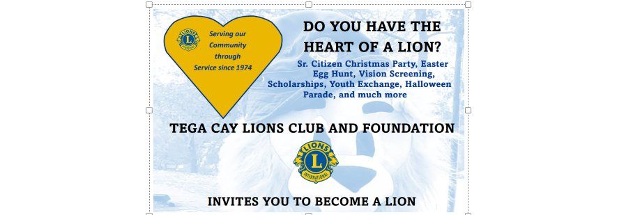 Lions Informational Meeting