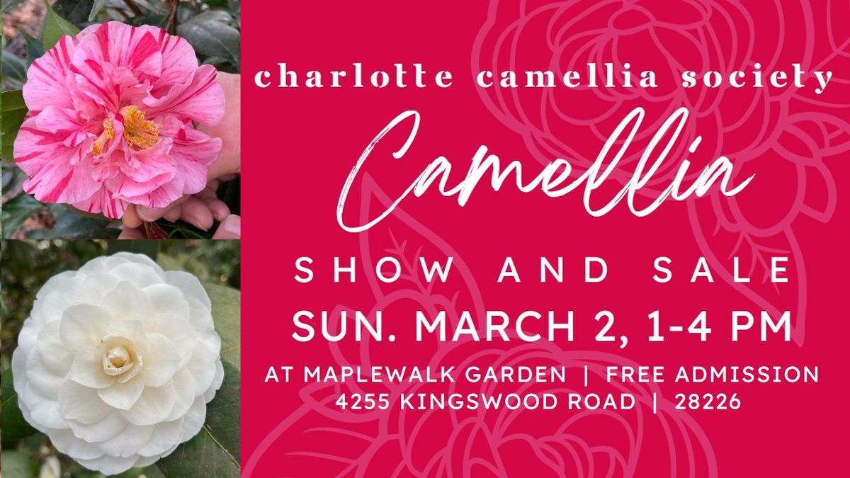 2025 Camellia Show and Sale