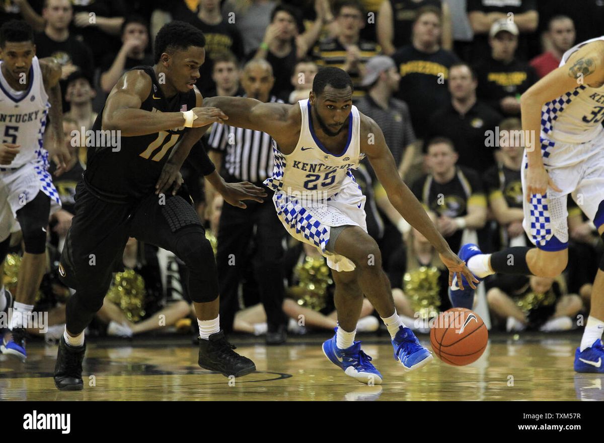 Kentucky Wildcats at Missouri Tigers Mens Basketball