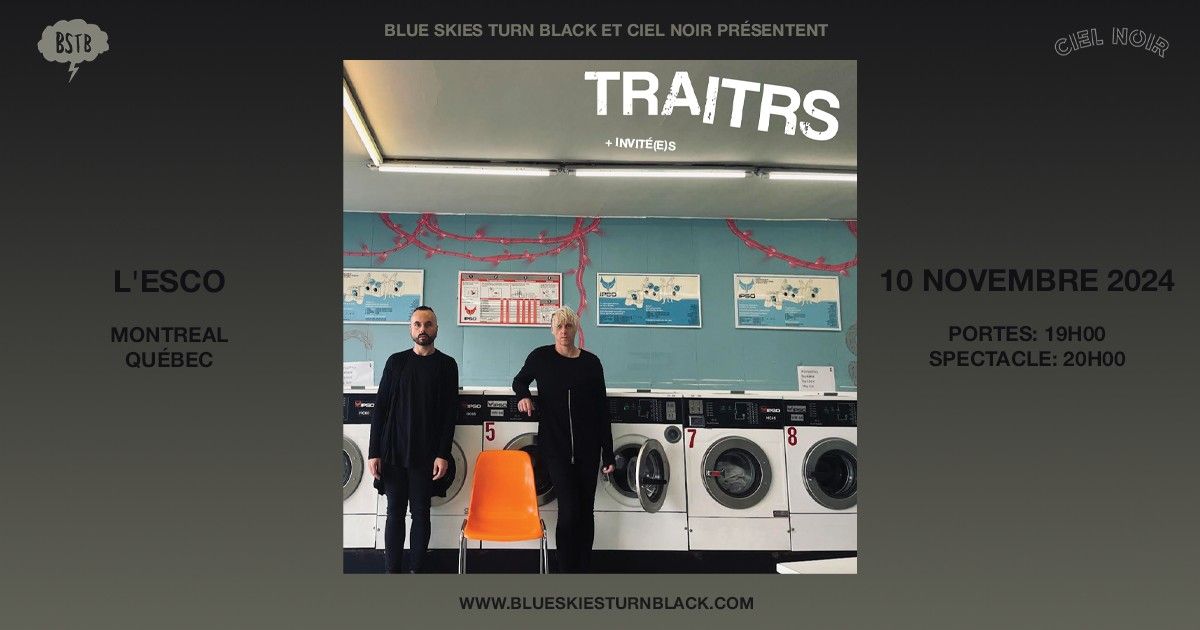 TRAITRS - Montr\u00e9al 