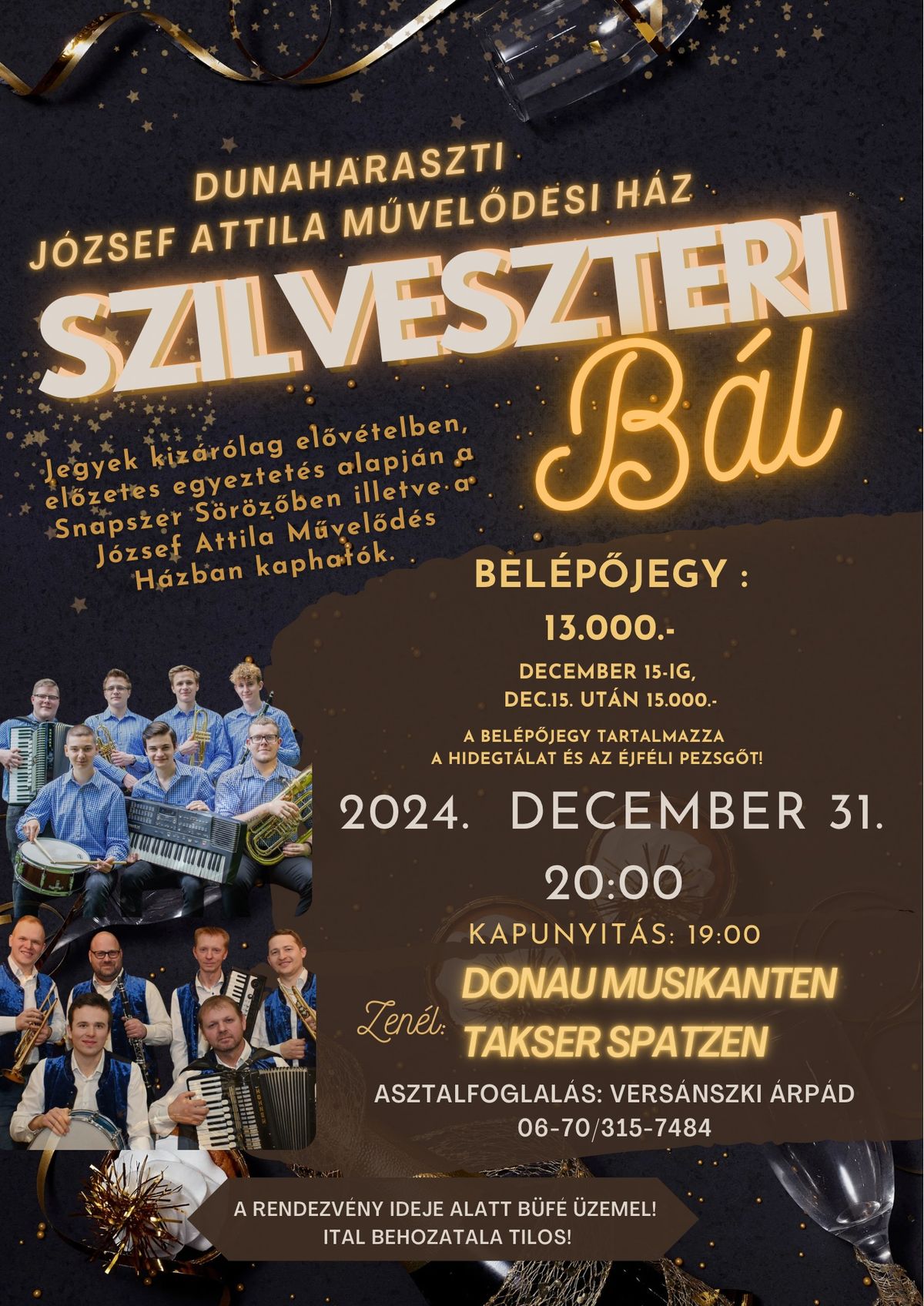 Szilveszteri b\u00e1l Dunaharaszti 