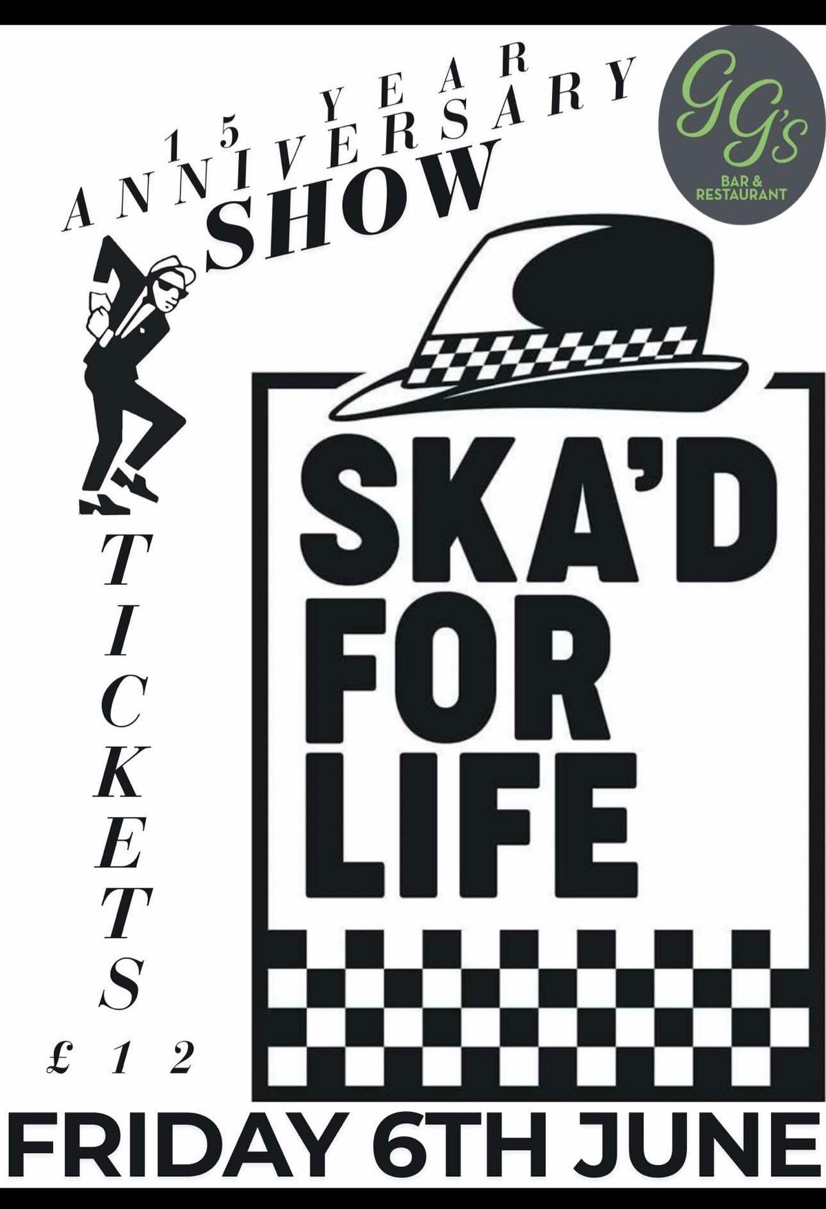 Ska'd For Life at GG's Bar