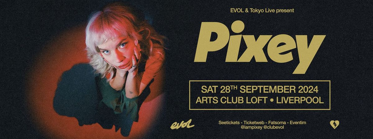 Pixey with special guests Abbie Ozard and The Sukis at Arts Club Liverpool