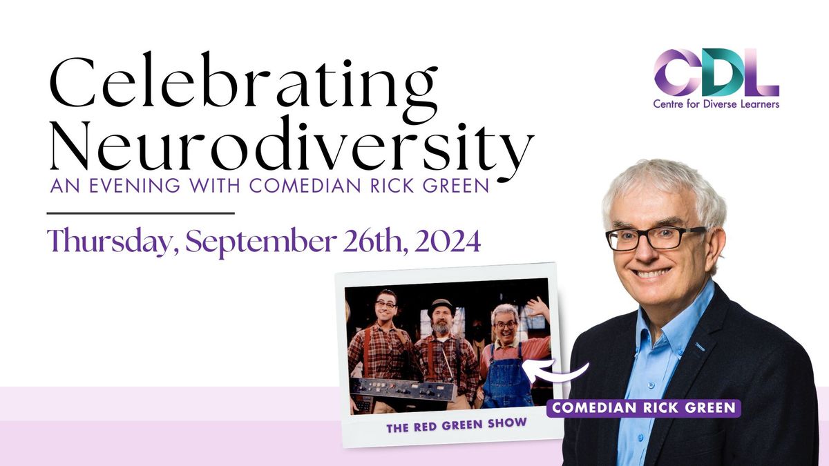 Celebrating Neurodiversity: An Evening with Comedian Rick Green