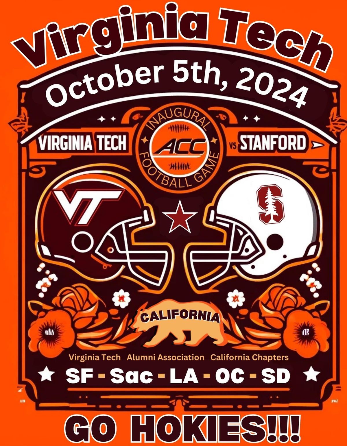 VT \/ Stanford Football Game Roadtrip Weekend 