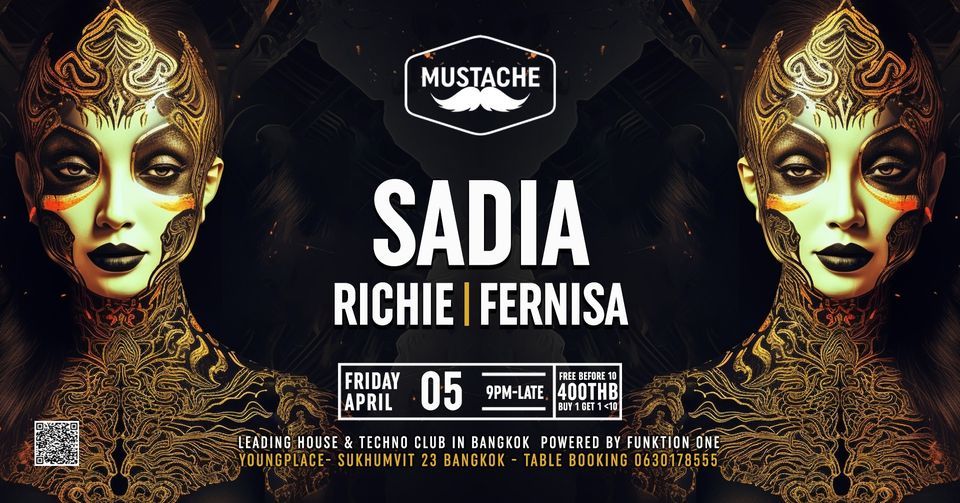 SADIA - RICHIE - FERNISA I Mustache Bangkok