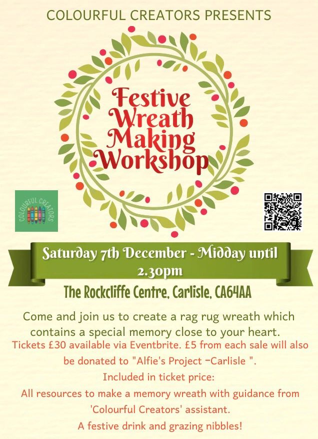 Christmas Wreath Making - Rockcliffe 