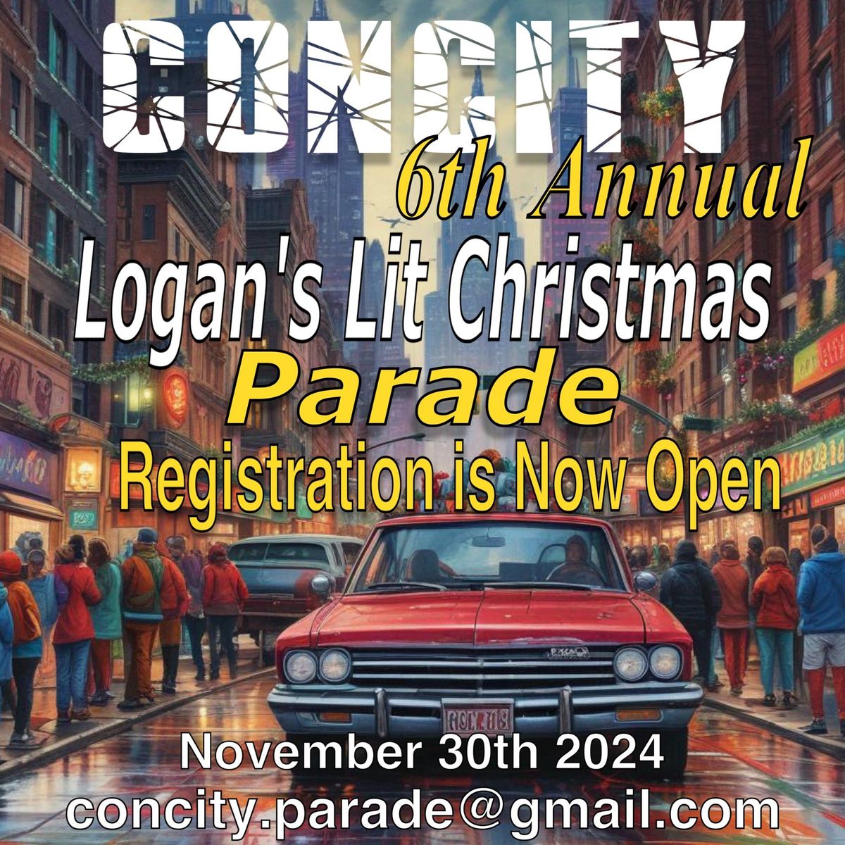 Concity Logan\u2019s Lit Christmas Parade