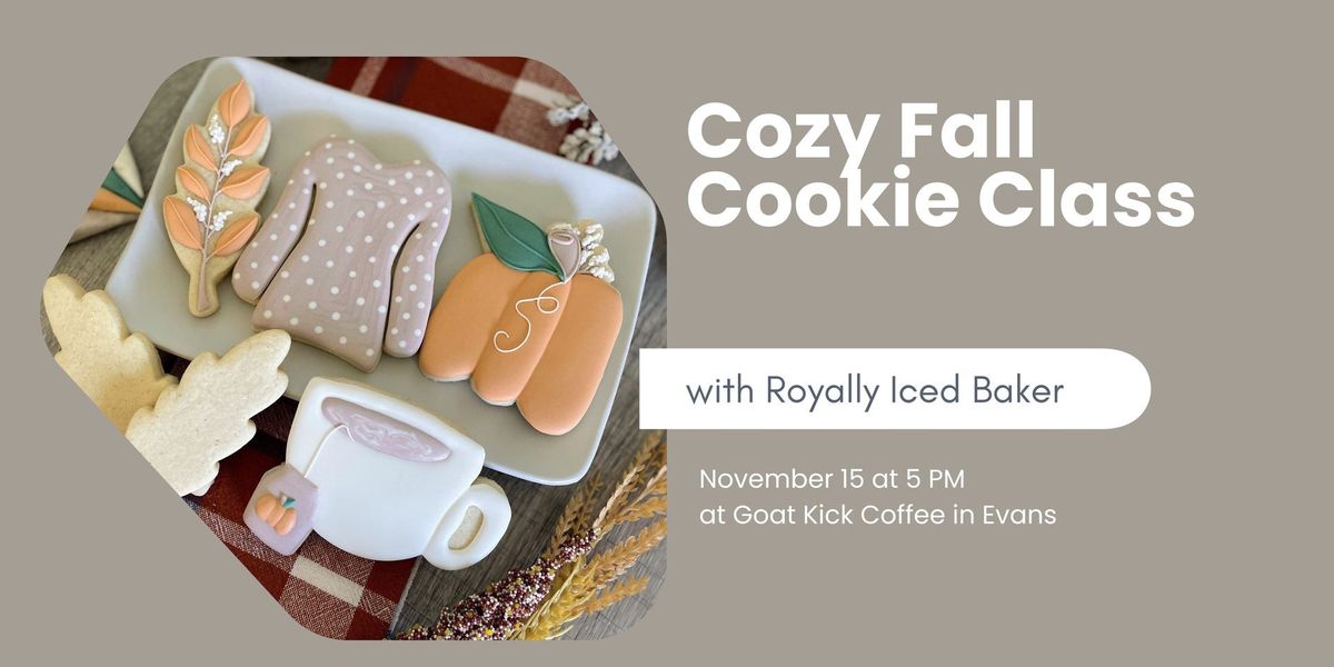 Cozy Fall Cookie Decorating Class