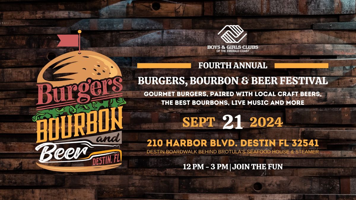 4th Annual Burgers, Bourbon, & Beer Festival 