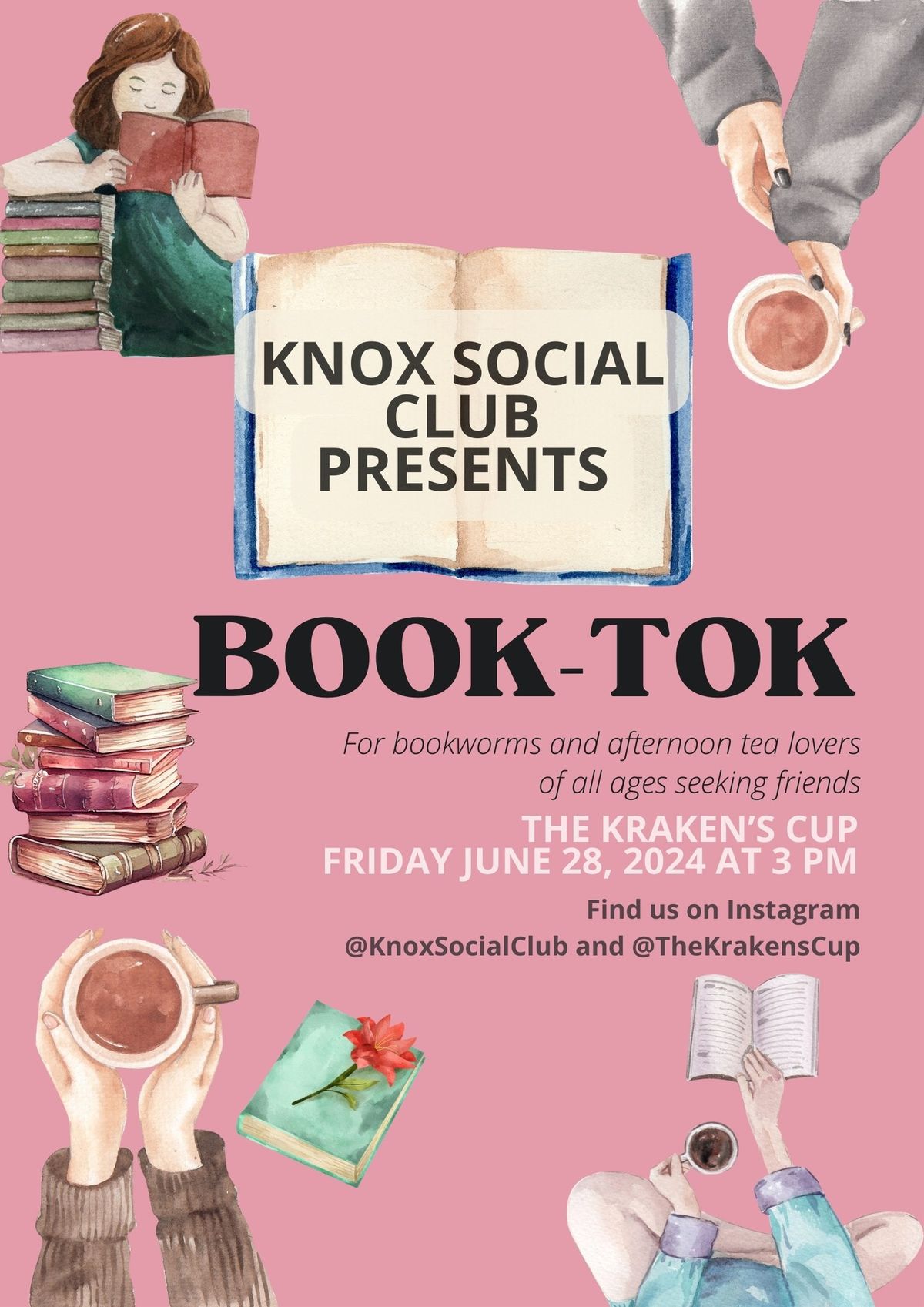 Book-Tok - Speed Friending Event @ The Kraken\u2019s Cup