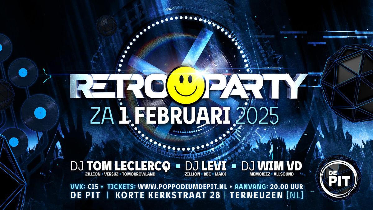 Retro Party | Poppodium de Pit