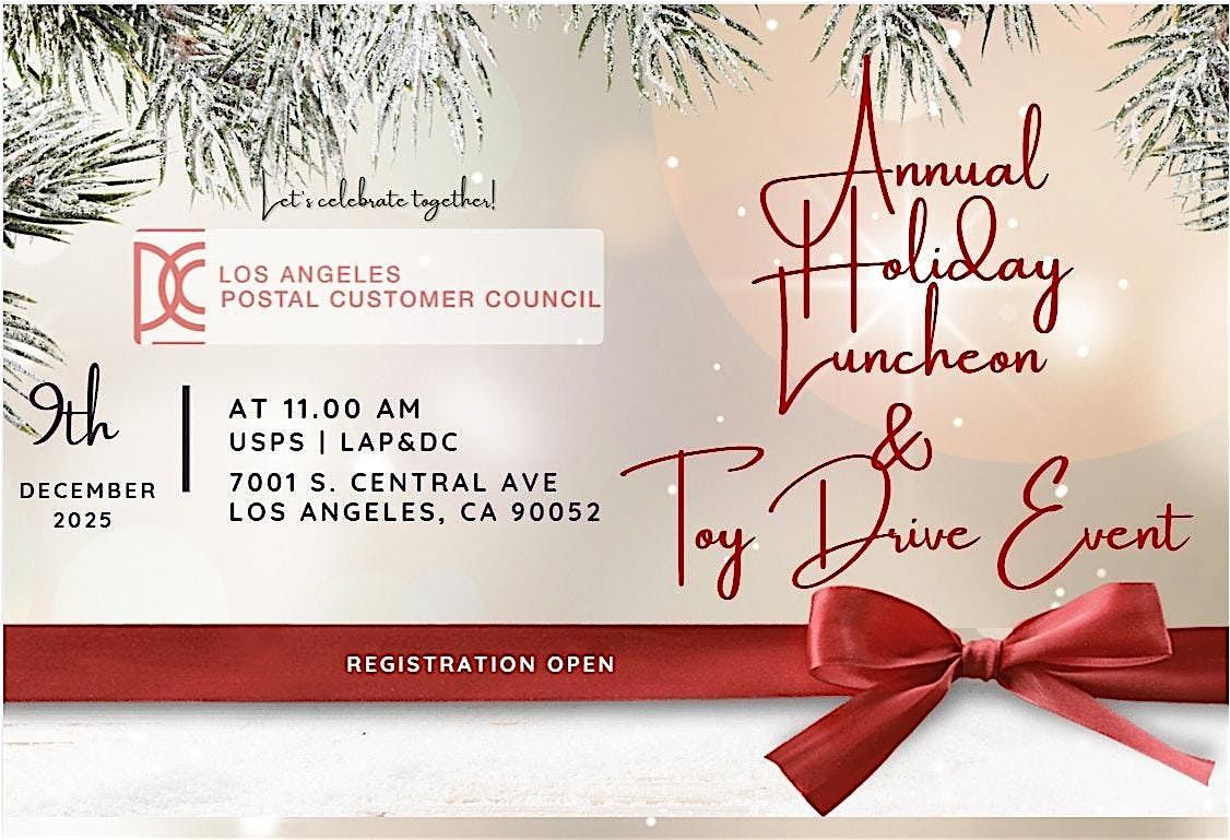 Annual Holiday Luncheon & Toy Drive Event