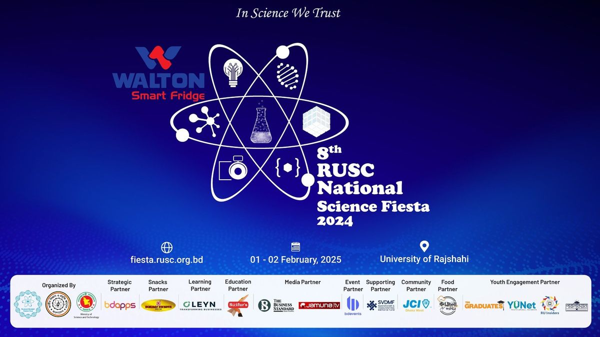 Walton Smart Fridge Presents 8th RUSC National Science Fiesta 2024