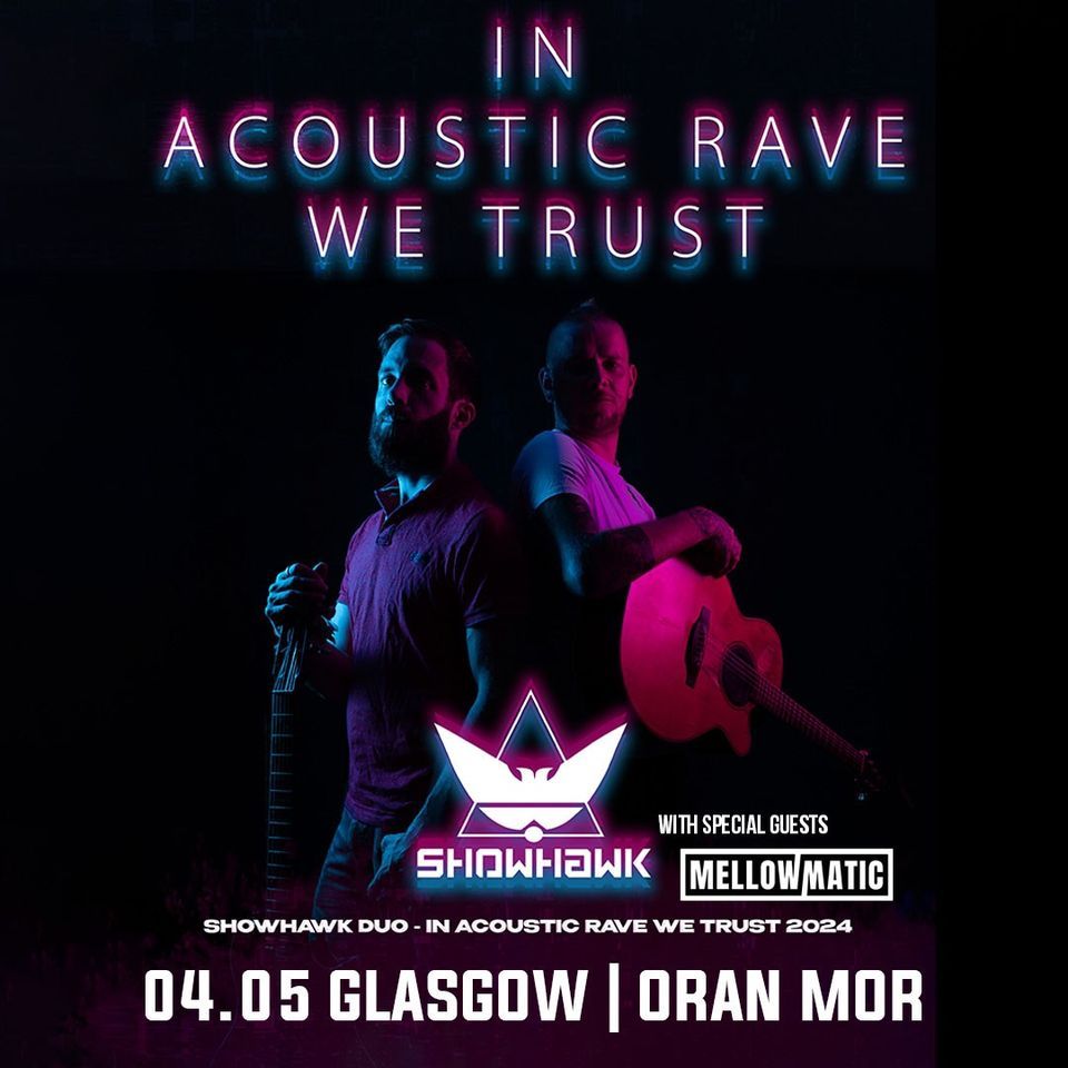 Showhawk Duo at Oran Mor, Glasgow