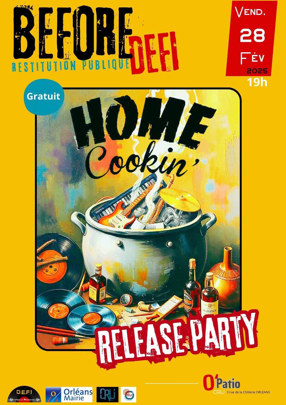 Concert Home Cookin\u2019