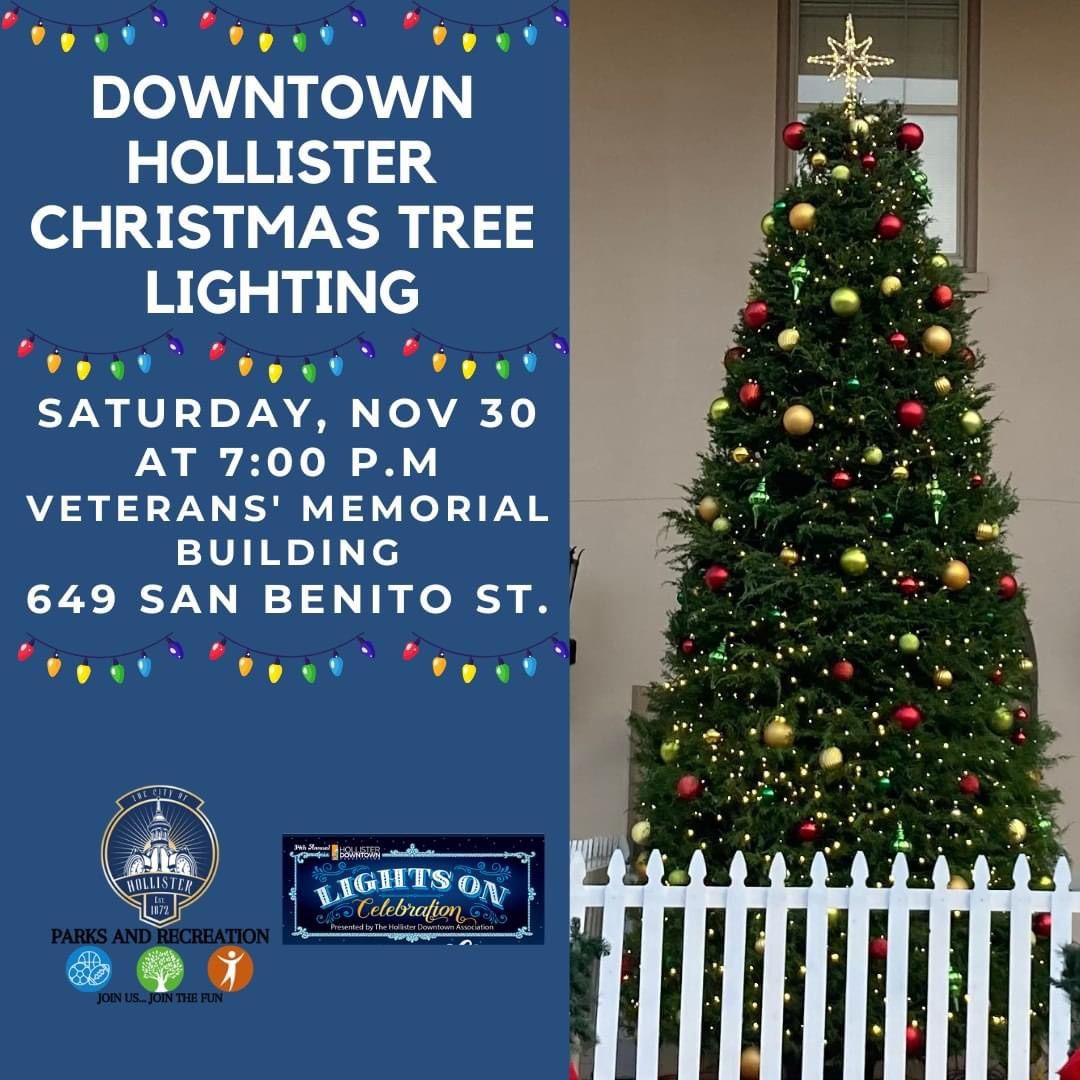 Downtown Hollister Christmas Tree Lighting