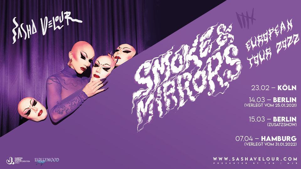 Sasha Velour \/\/ Smoke & Mirrors \/\/ Hamburg