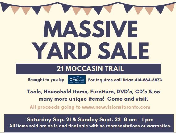 Massive Yard Sale 