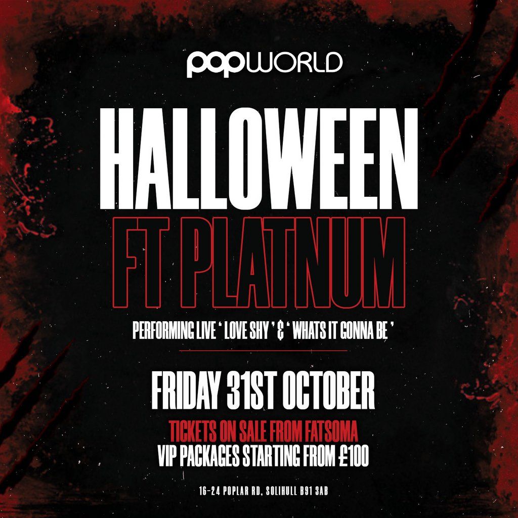 Get Down Fridays - Halloween Special Ft Live PA Platnum