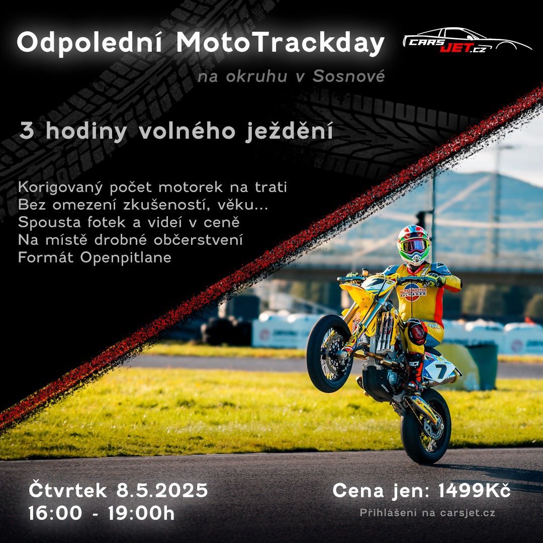 MotoTrackday Sosnov\u00e1 8.5.2025