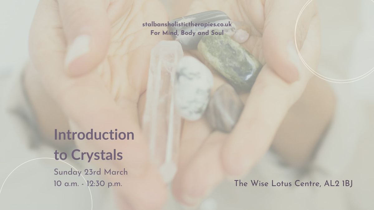 Introduction to Crystals workshop