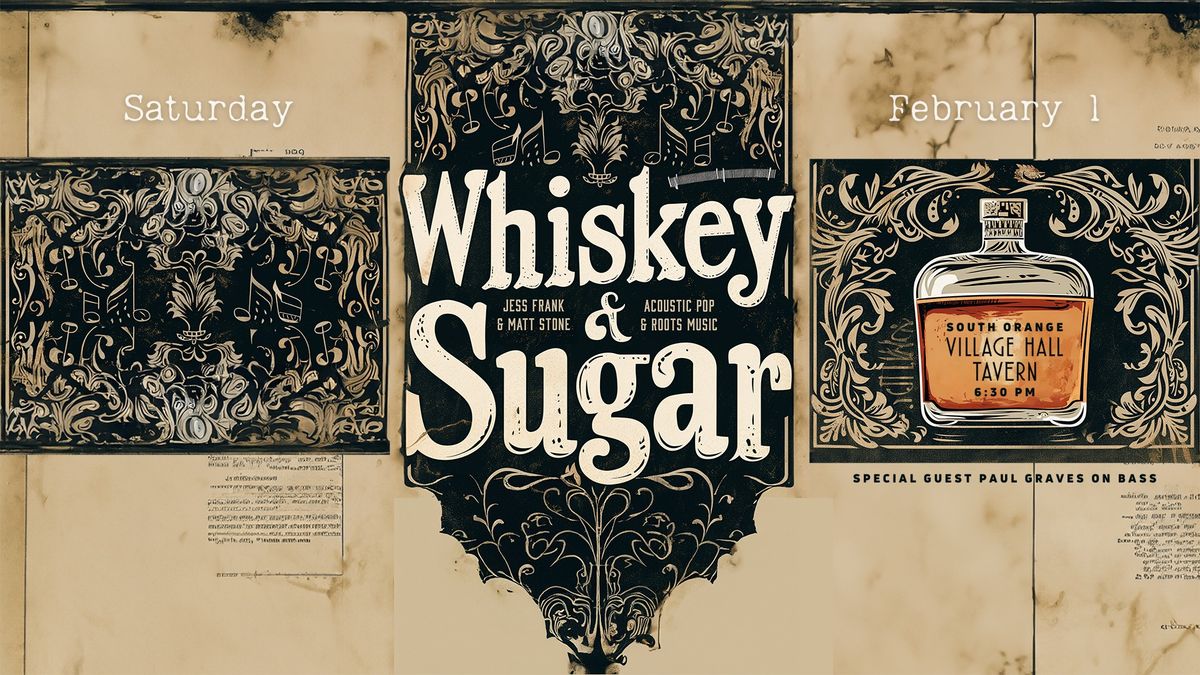 Whiskey & Sugar Trio Takes Over Village Hall! \ud83c\udfb8