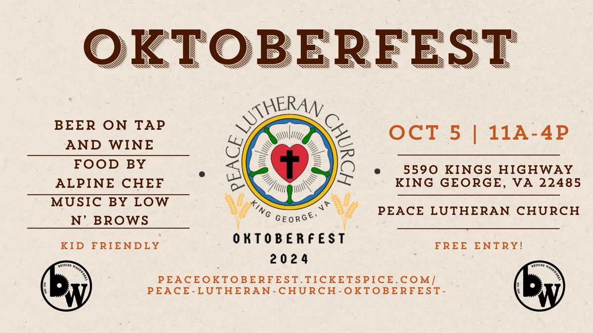 Oktoberfest at Peace Lutheran Church