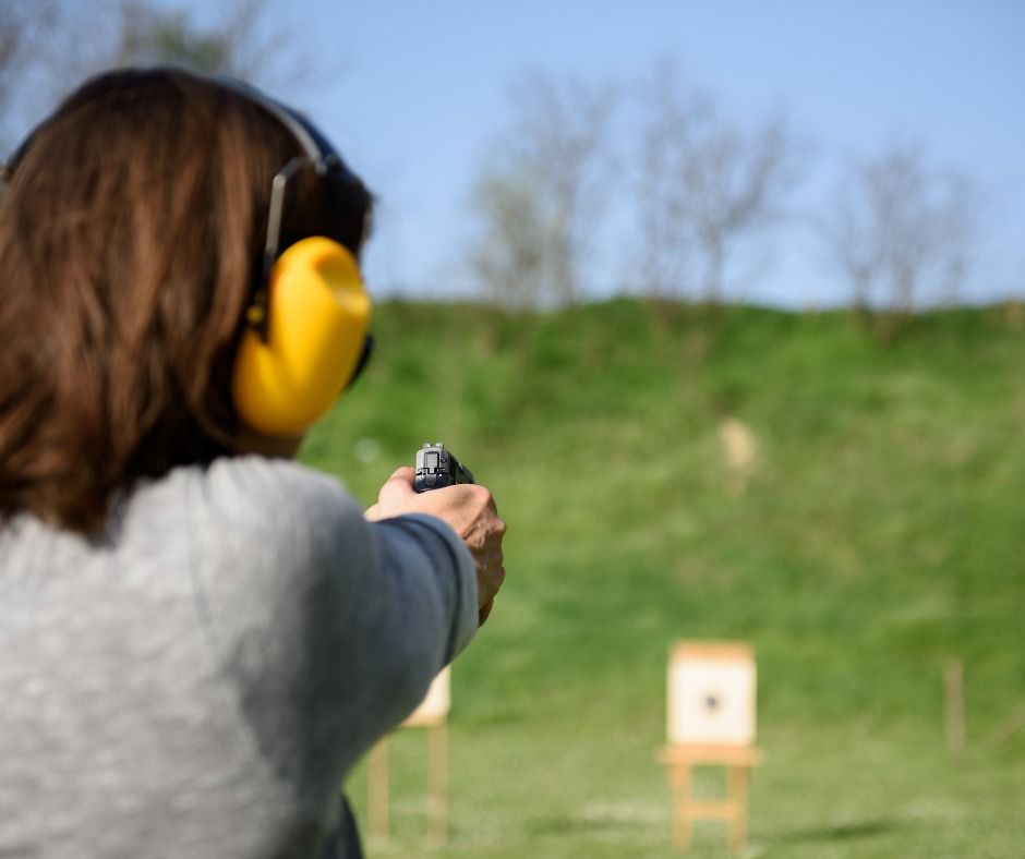 Live-Fire Defensive Handgun Range Training Sessions 