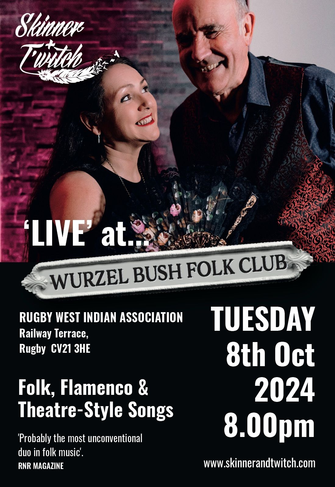 Skinner & T'witch at Wurzel Bush Folk Club