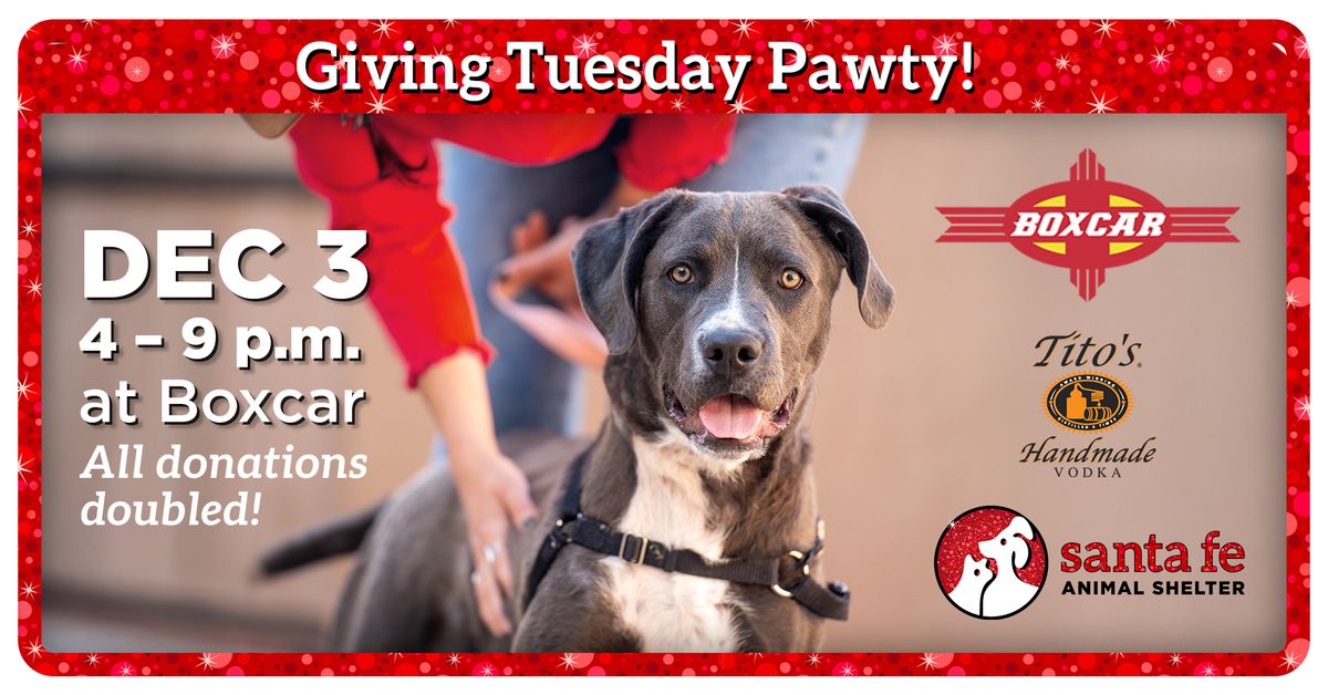 SFAS Giving Tuesday Pawty at Boxcar