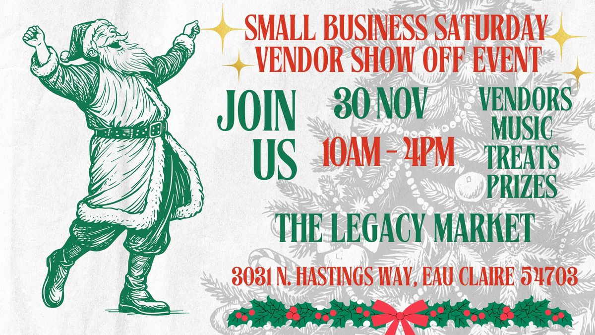 Small Business Saturday Vendor Event