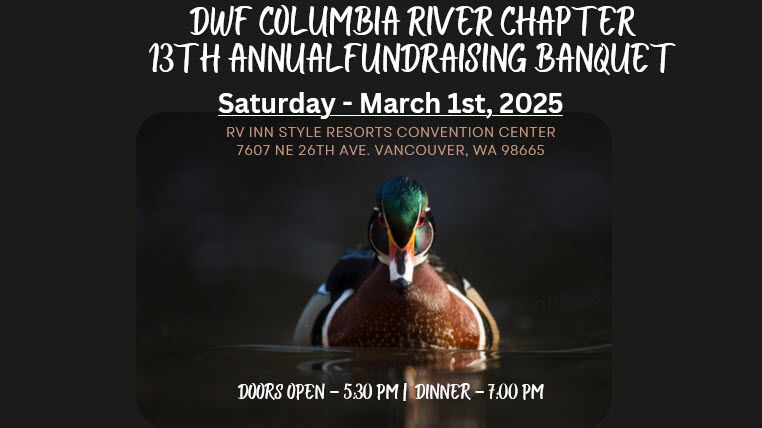 2025 Columbia River Chapter 13th Annual Banquet